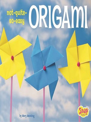 cover image of Not-Quite-So-Easy Origami